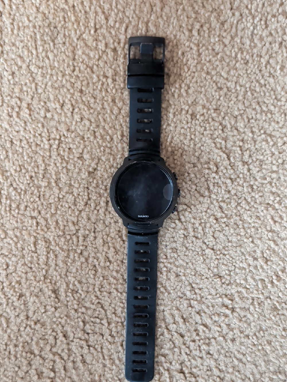 Suunto Black GPS Sports Watch - Black